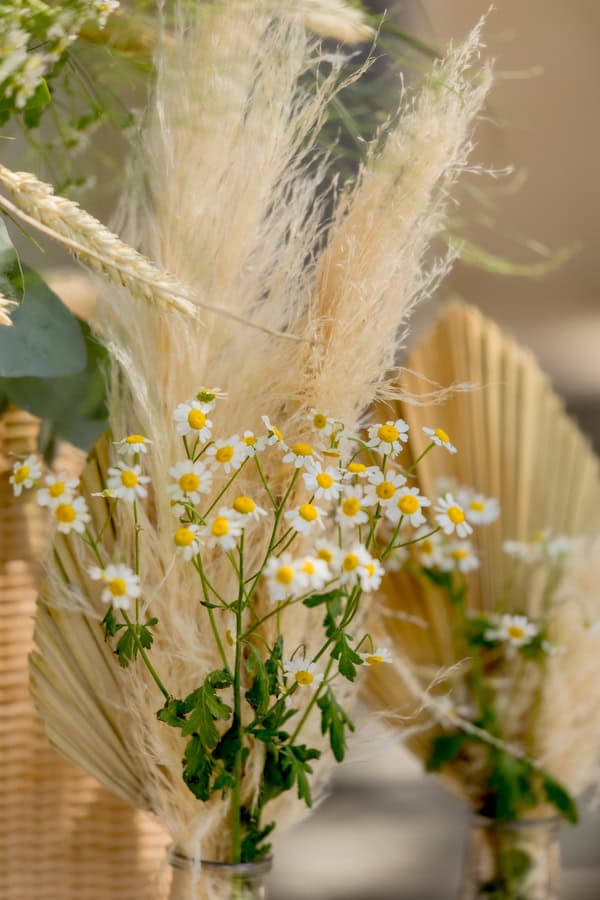 Ideas For Boy Baptism With Sunflower Theme And Vintage Details