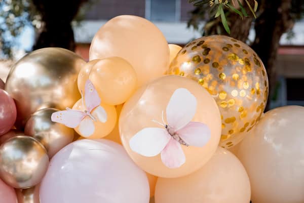 Ideas For Girly Baptism With Pastel Colors And Flowers