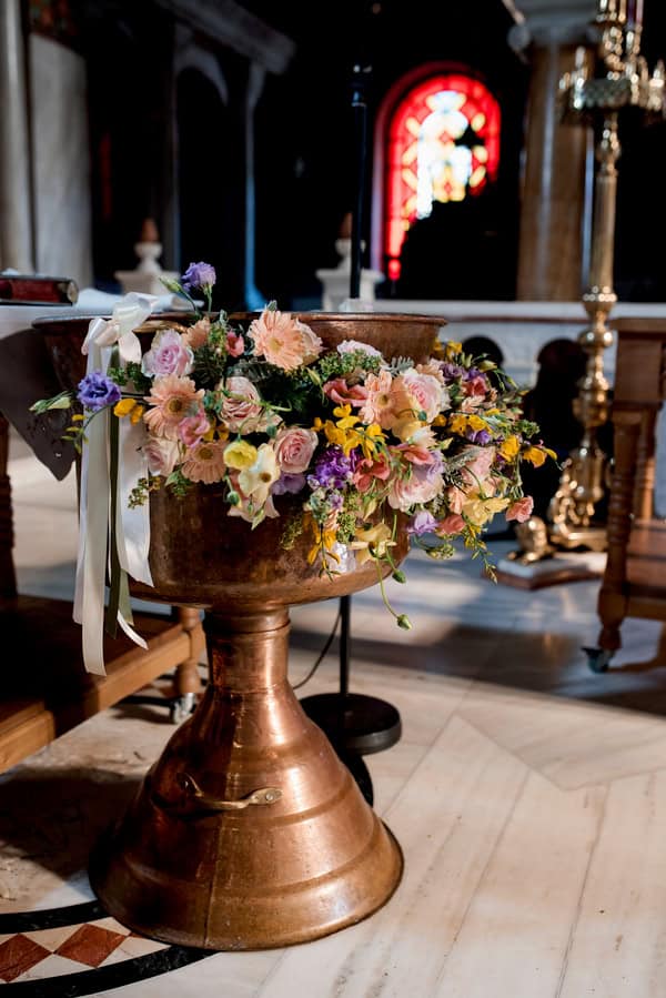 Ideas For Girly Baptism With Pastel Colors And Flowers