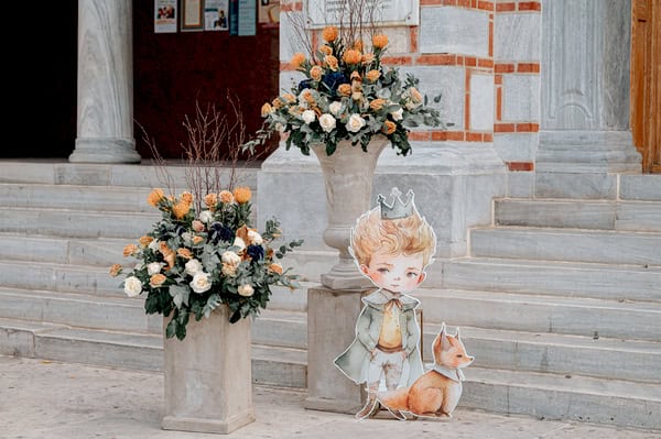 Little Prince Inspired Baptism With Autumn Hues