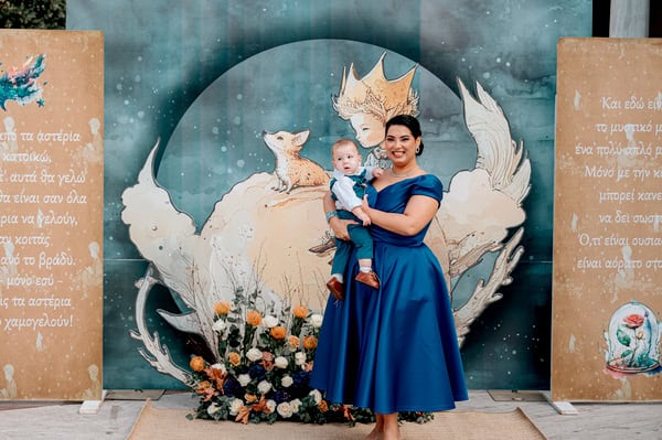 Little Prince Inspired Baptism With Autumn Hues