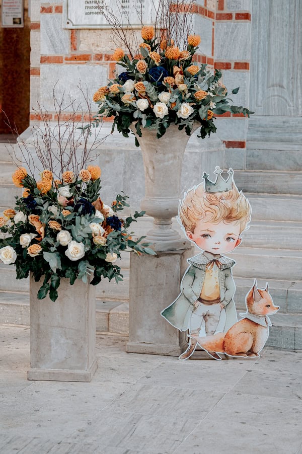 Little Prince Inspired Baptism With Autumn Hues