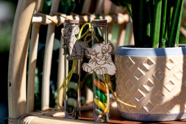 Tropical Boy Baptism Green Shades The Lion King Theme