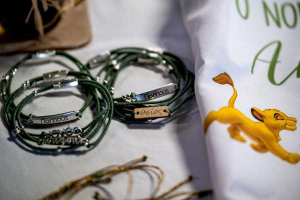 Tropical Boy Baptism Green Shades The Lion King Theme