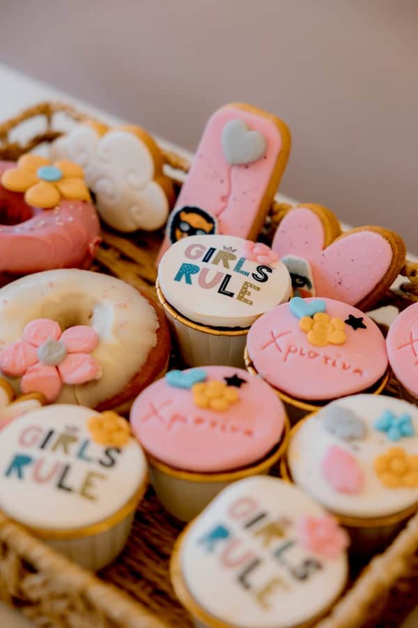 Decoration Ideas Girls Baptism Super Girl Power Theme