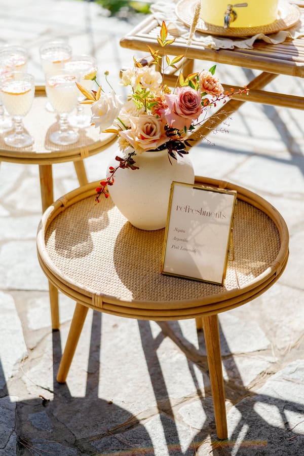 Garden Style Baptism Thessaloniki Rustic Chic Details