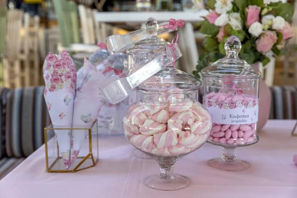 Ideas For Romantic Girly Baptism Soft Pink Butterflies
