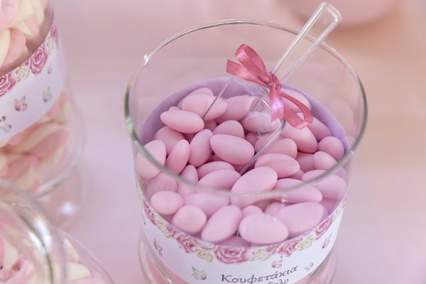 Ideas For Romantic Girly Baptism Soft Pink Butterflies