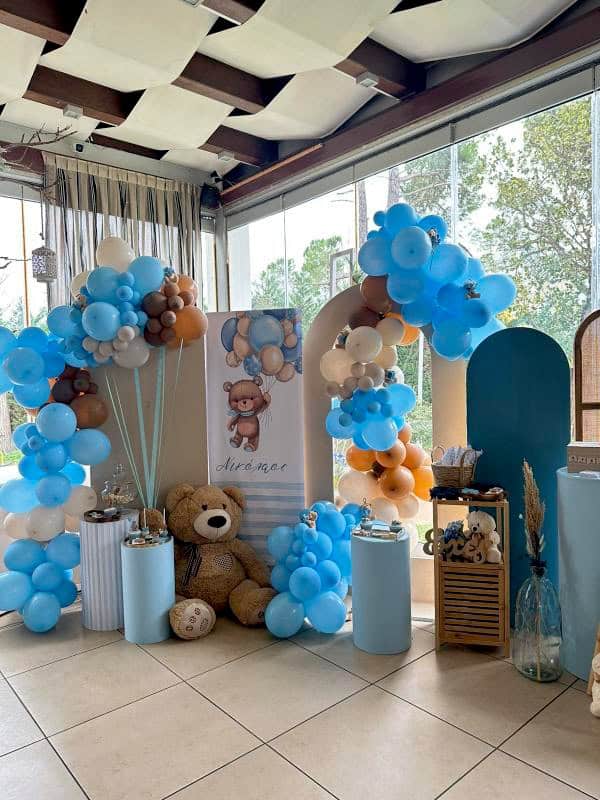 Suggestions For Baptism Decoration Teddy Bear