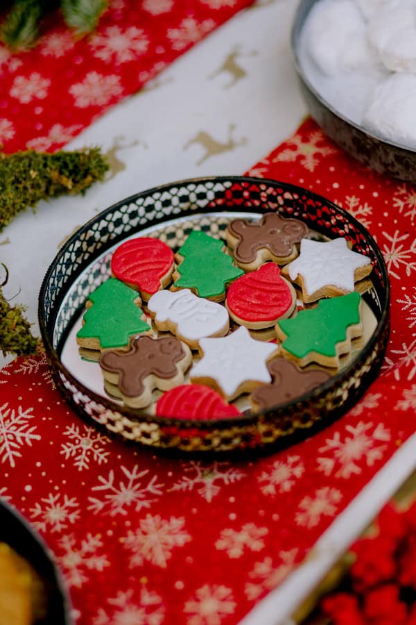 Winter Baptism Christmas Decorations Beautiful Details