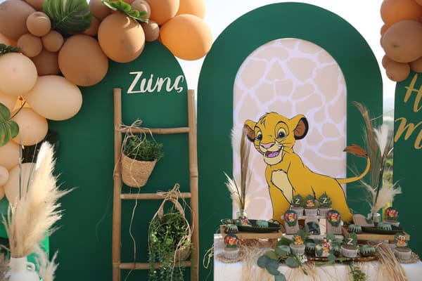 Baptism Jungle Simba Baptism Lion King