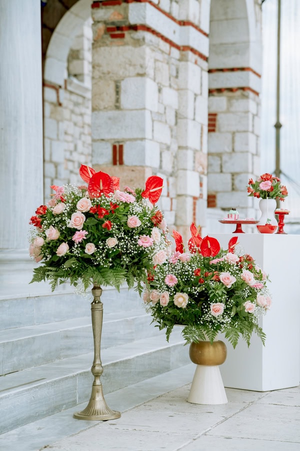 Cute Modern Decoration Ideas Cherry Theme Baptism