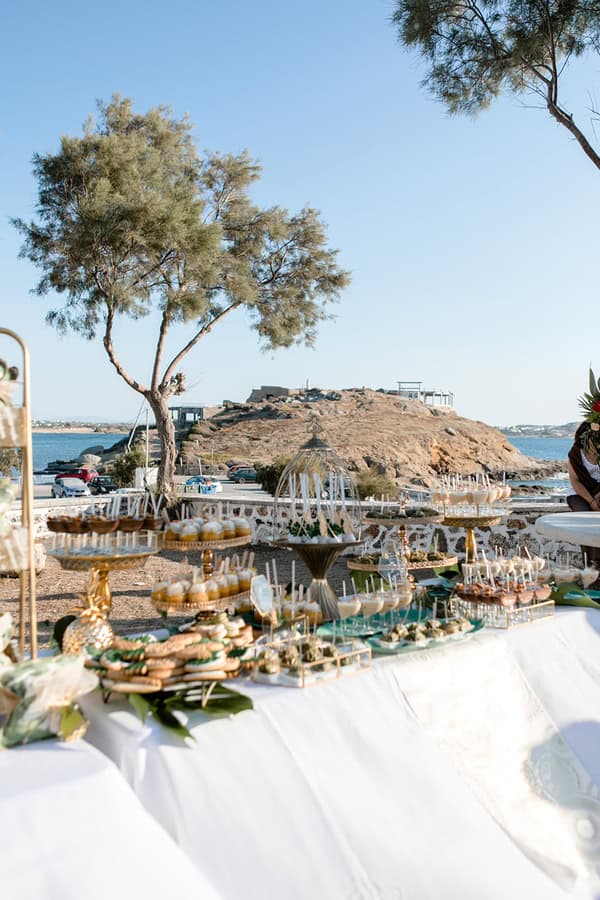 Decoration Ideas Girls Christening Naxos Boho Tropical Details