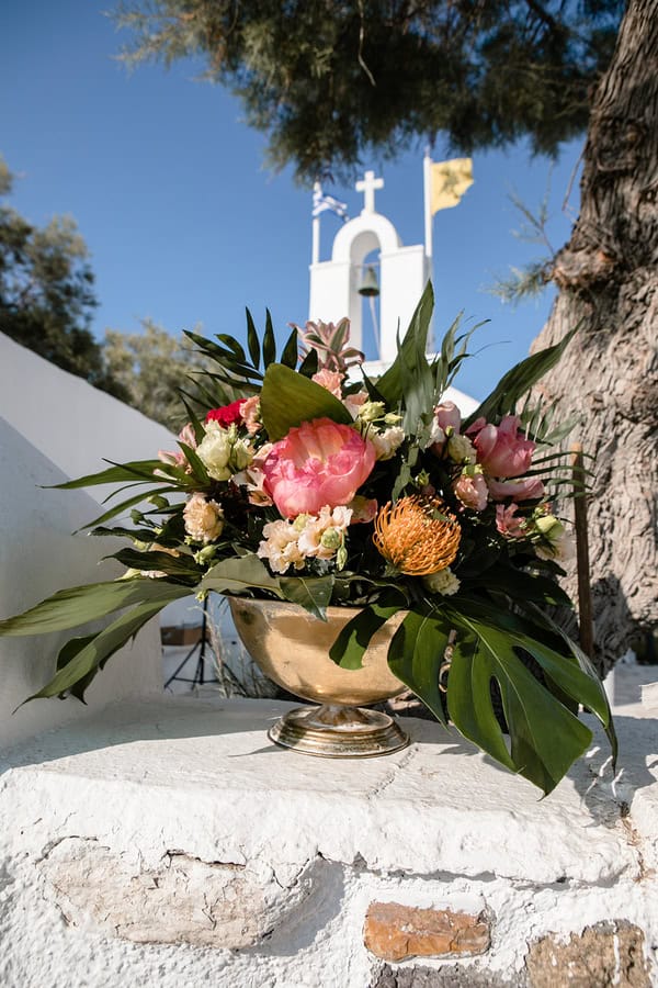 Decoration Ideas Girls Christening Naxos Boho Tropical Details