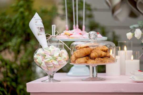 Decoration Ideas Girls Christening Theme Patisserie Pastel Shades