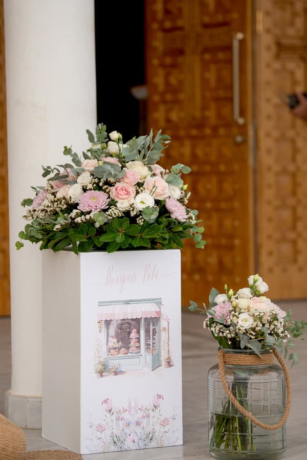 Decoration Ideas Girls Christening Theme Patisserie Pastel Shades