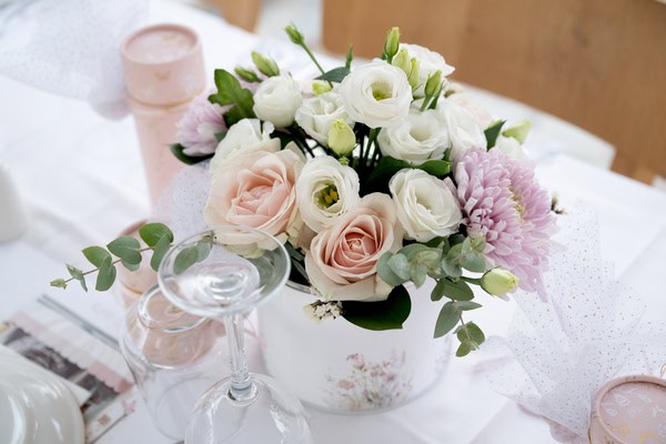 Decoration Ideas Girls Christening Theme Patisserie Pastel Shades