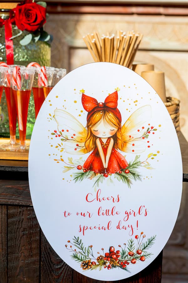 Decorative Ideas Christmas Baptism Beautiful Details