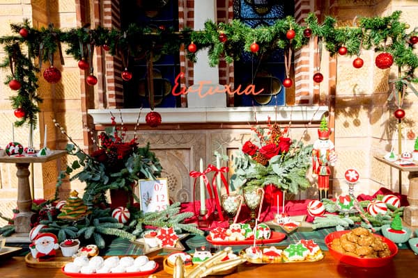 Decorative Ideas Christmas Baptism Beautiful Details