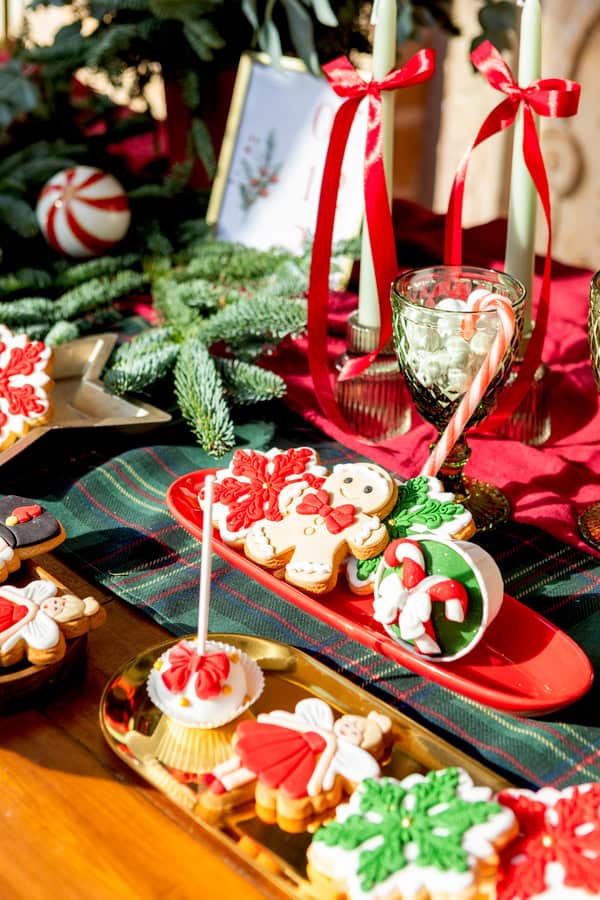 Decorative Ideas Christmas Baptism Beautiful Details