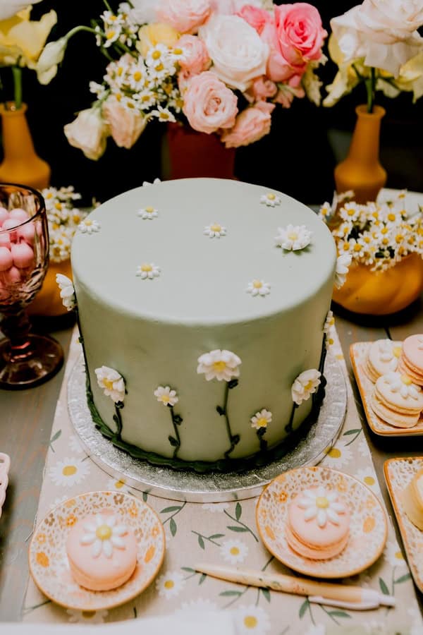 Groovy Daisy Themed Baptism Boho Ideas