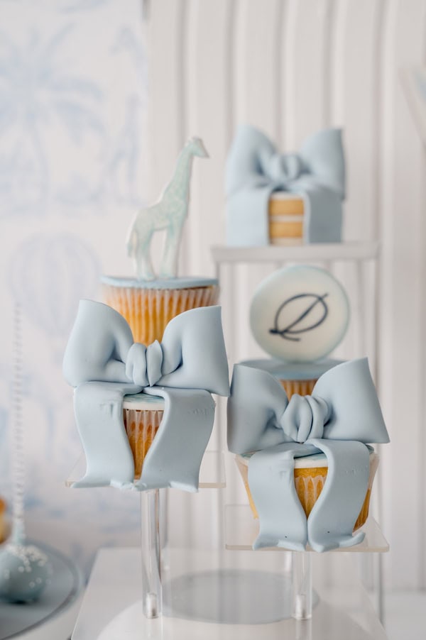 Ideas For A Dior Inspired Baptism With Baby Blue Details