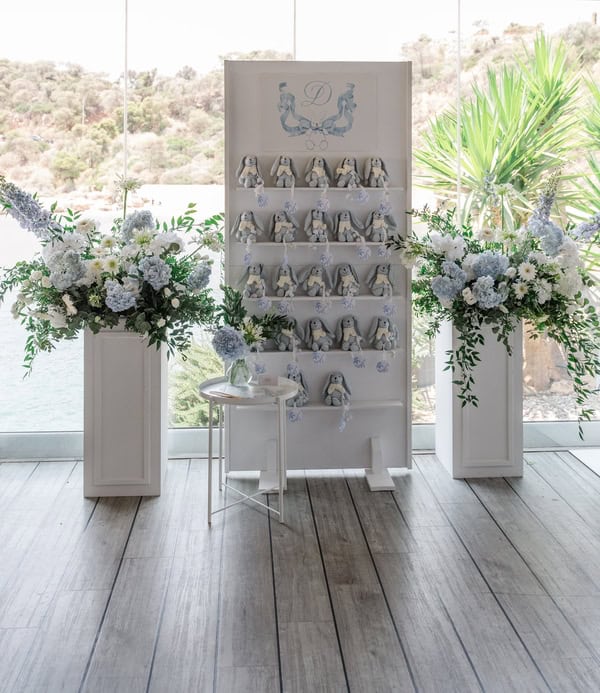 Ideas For A Dior Inspired Baptism With Baby Blue Details