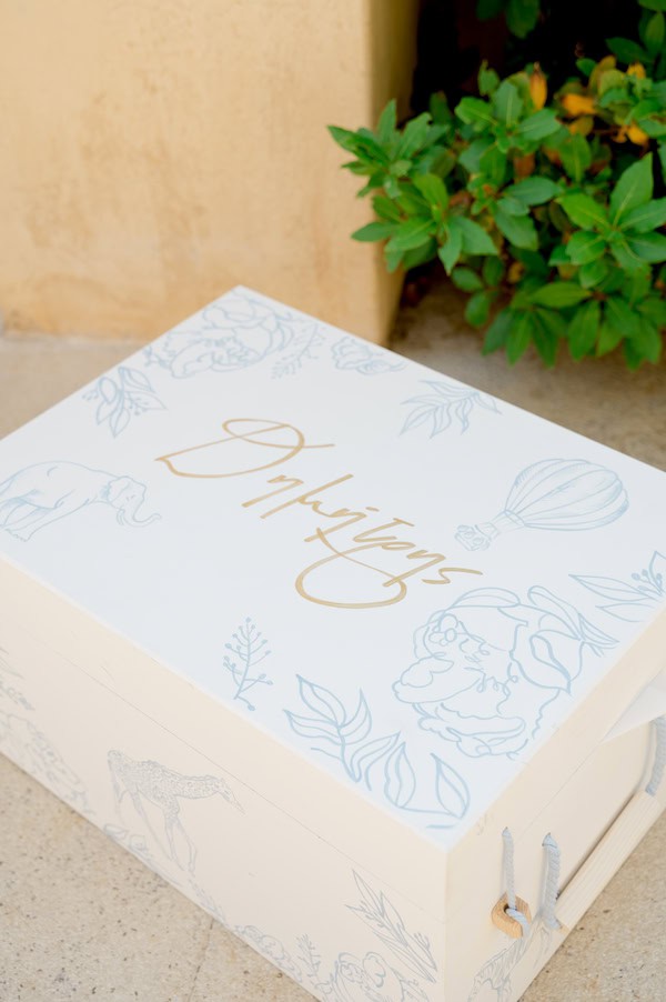 Ideas For A Dior Inspired Baptism With Baby Blue Details