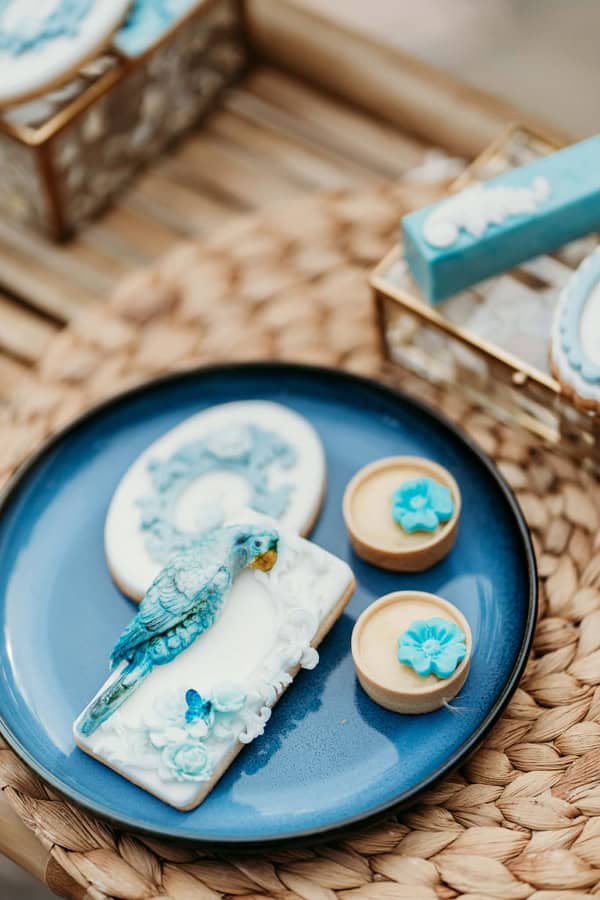Ideas For Boys Baptism Parrot Theme Blue