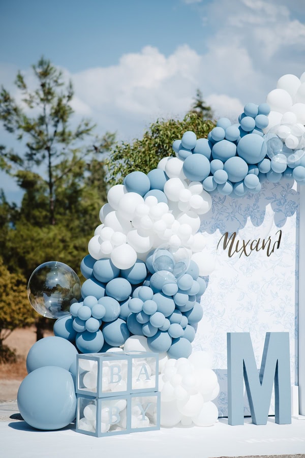 Baby Dior Boy Baptism Decoration Ideas