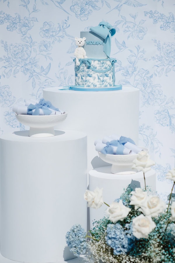 Baby Dior Boy Baptism Decoration Ideas