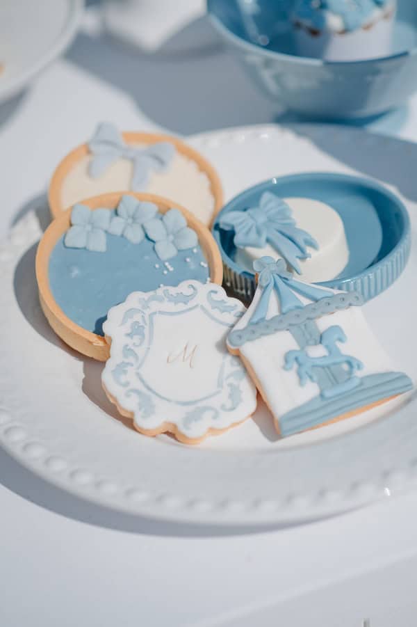 Baby Dior Boy Baptism Decoration Ideas