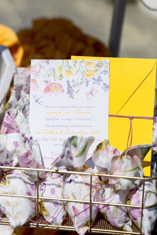 Baptism Decoration Ideas Pretty Floral Theme
