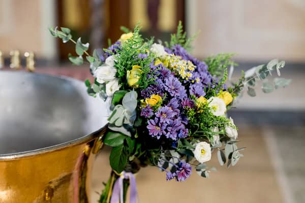 Baptism Decoration Ideas Pretty Floral Theme