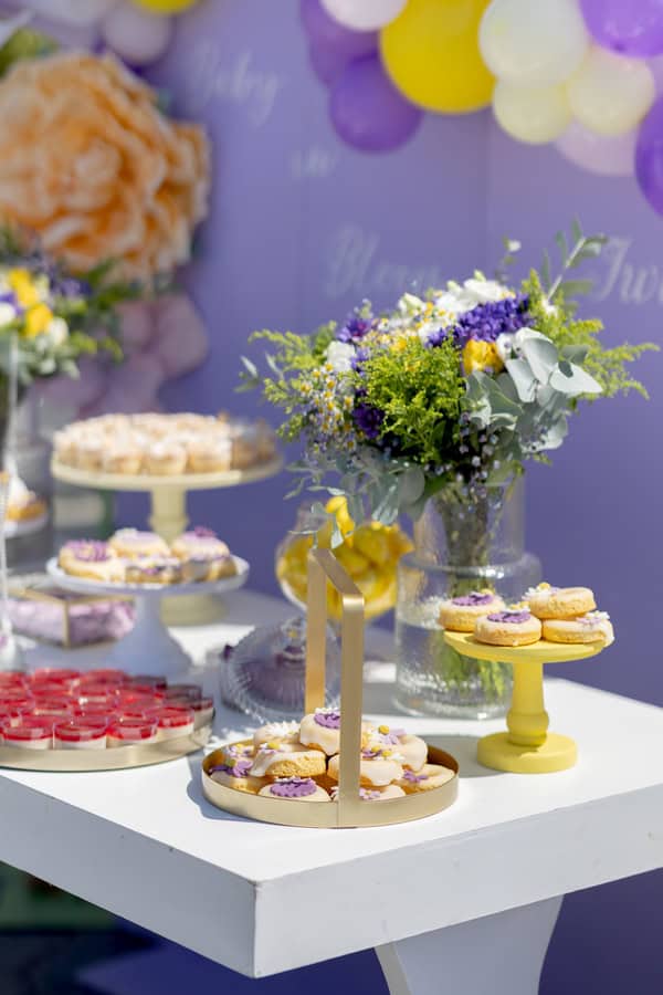 Baptism Decoration Ideas Pretty Floral Theme
