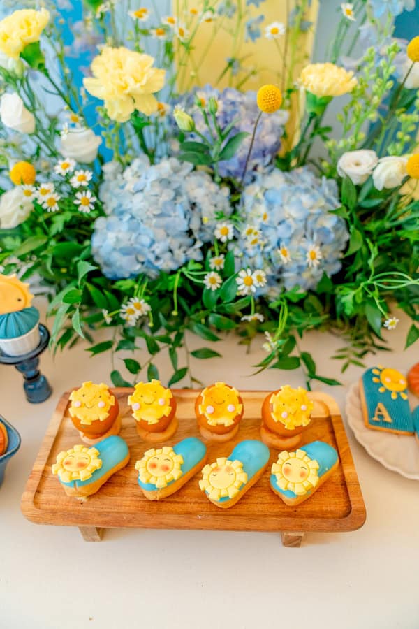 Beautiful Decoration Ideas Baptism Here Comes The Sun Theme