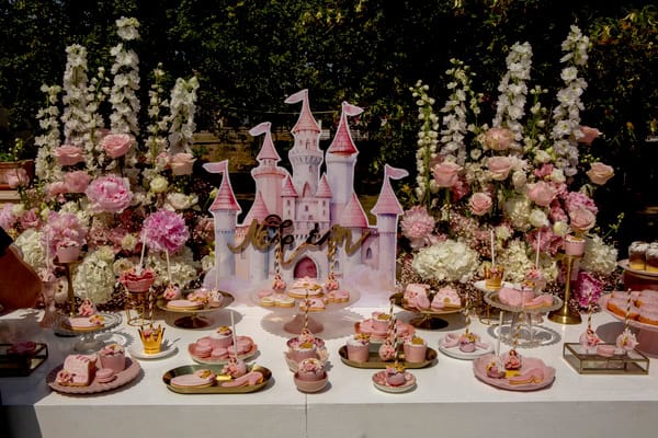 Decoration Ideas For A Girls Christening Princess Theme