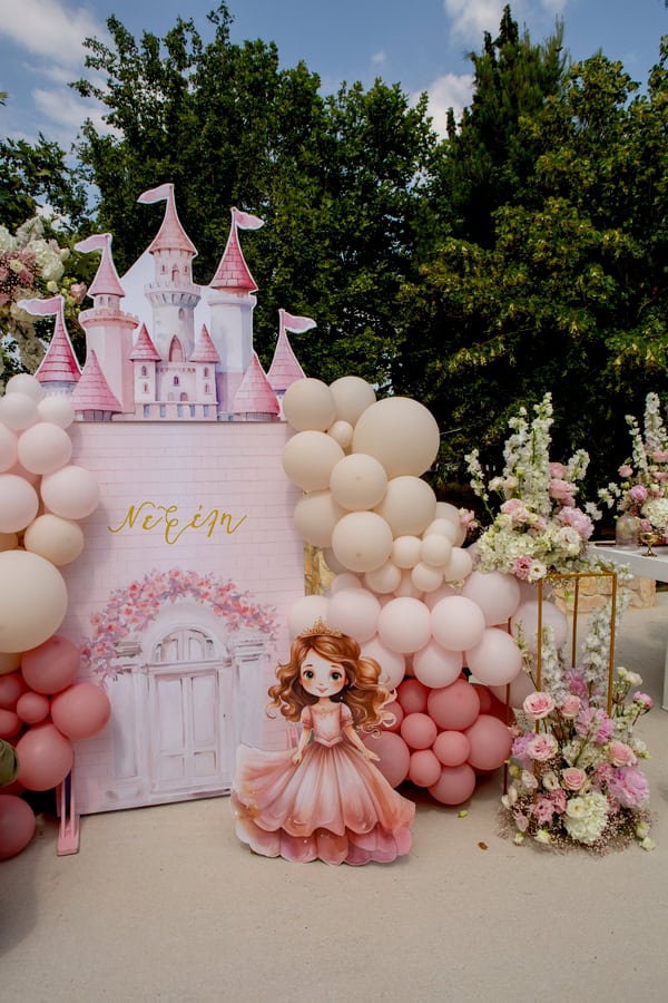 Decoration Ideas For A Girls Christening Princess Theme