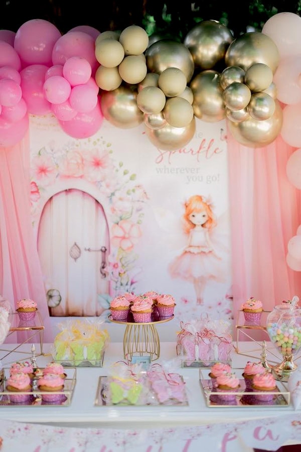 Decoration Ideas For Romantic Fairy Garden Baptism