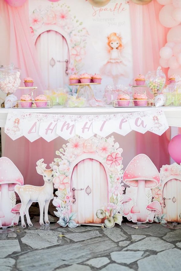 Decoration Ideas For Romantic Fairy Garden Baptism