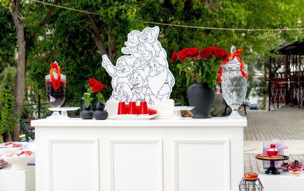 Fantastic Snow White Baptism Decoration Ideas