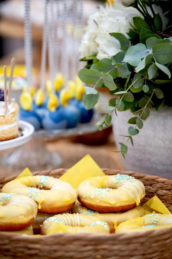 Ideas For A Lemon Themed Baptism