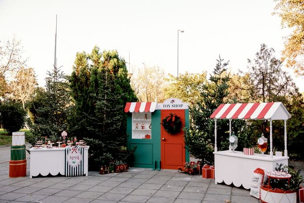 Ideas For Christmas Baptism Toy Shop Theme