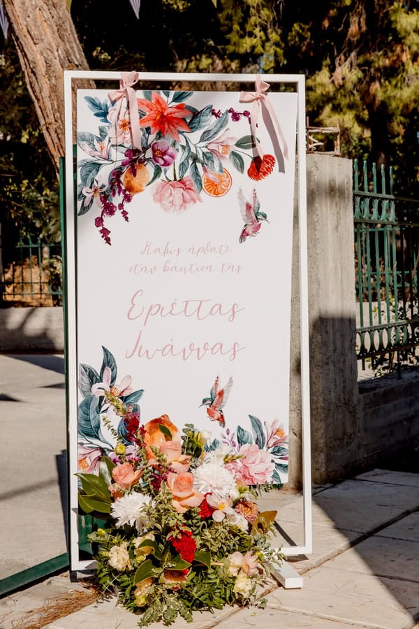 Ideas For Romantic Girly Floral Baptism Hummingbird Theme