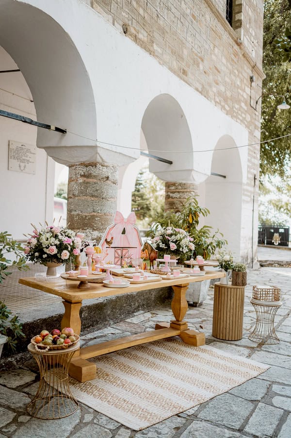 Ideas For Rustic Girl Farm Themed Baptism