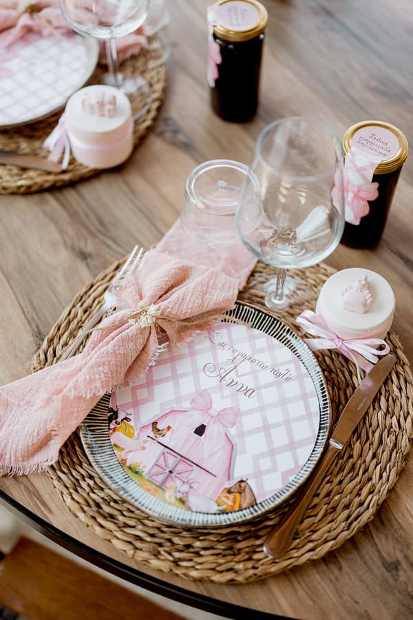 Ideas For Rustic Girl Farm Themed Baptism