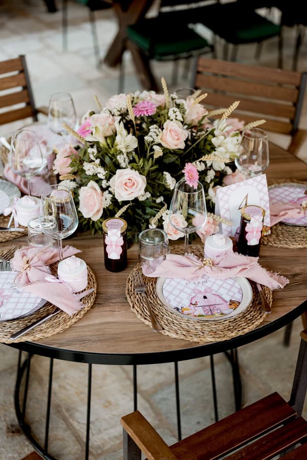 Ideas For Rustic Girl Farm Themed Baptism