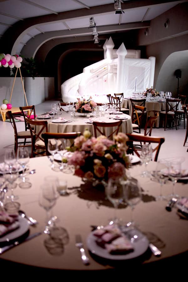 Pretty Decoration Ideas Romantic Baptism Hydrangeas Roses