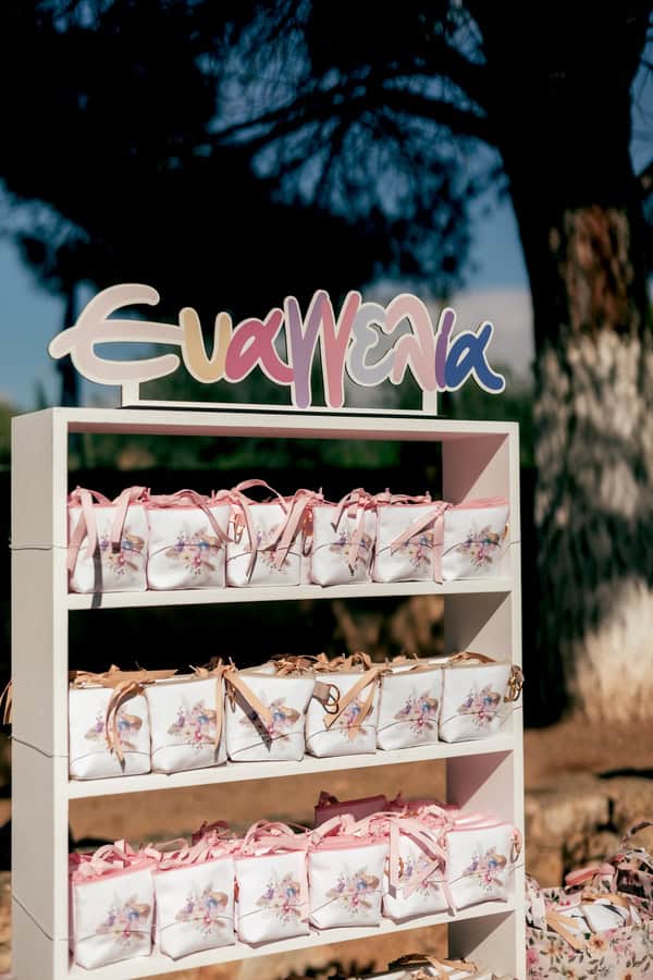 Romantic Girl Baptism Pastel Decoration Ideas