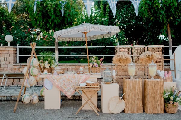 Spring Baptism Decoration Ideas Pastel Natural
